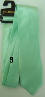 satijnen stropdas mint groen