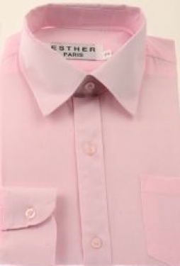 KINDEROVERHEMD ROZE