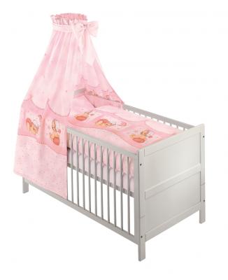BEDBEKLEDING ROZE BEER