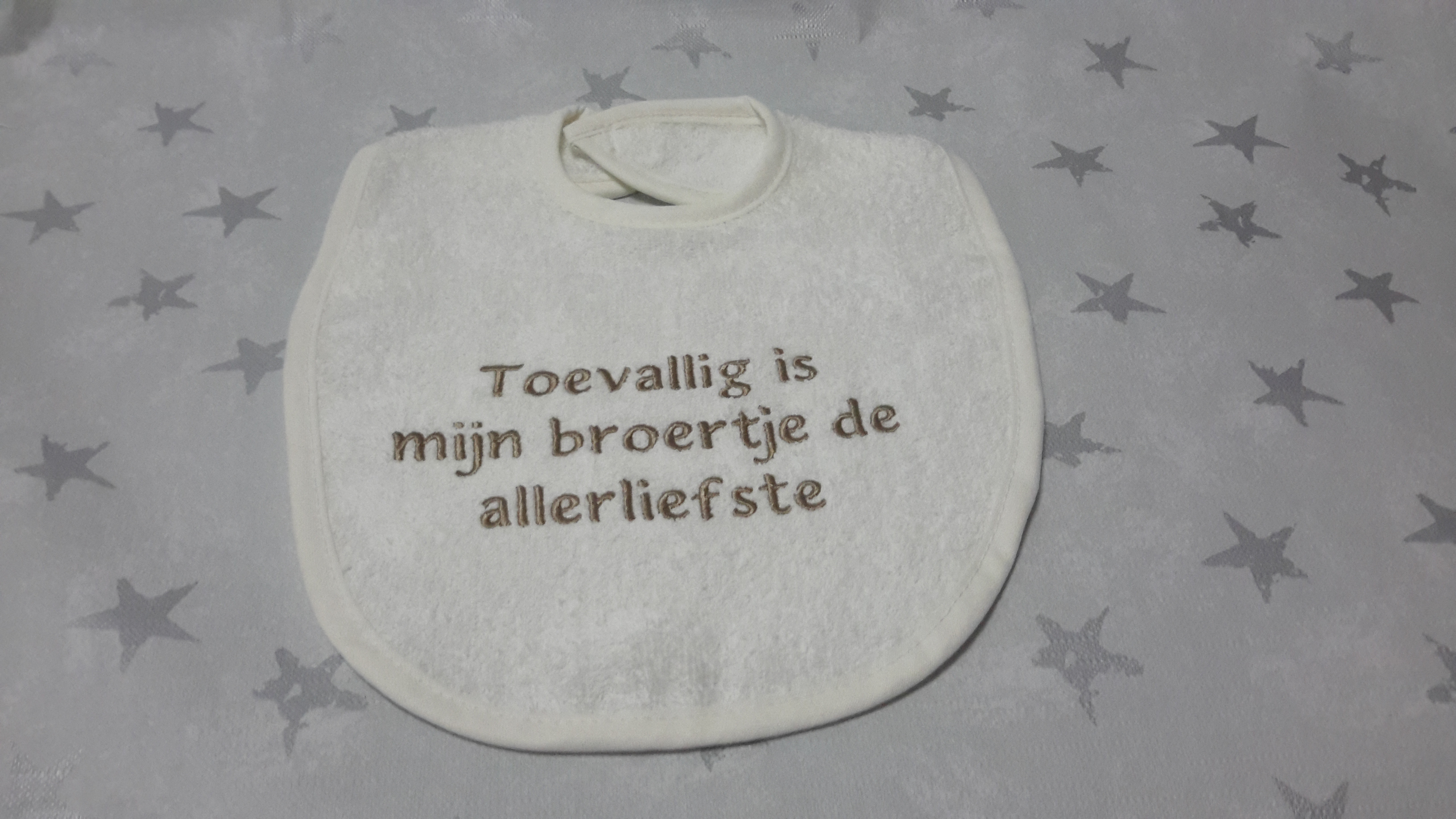 Gehoorzaam Subjectief zwaard Baby slab toevallig is mijn broertje de allerliefste - Bambino Baby &  Kidsstore.Babywinkel voor babyartikelen in Zuid-Holland