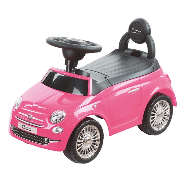 Loopauto Fiat 500 Roze